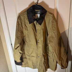 Free Assembly Utility Barn Jacket | Plaid Lined | Size XL